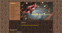 Desktop Screenshot of mondstern-kunst-management.com